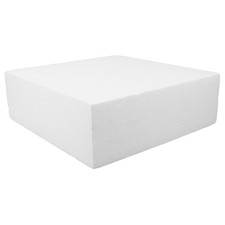 Smooth Large Foam Cube Blank