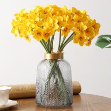 6pcs Artificial Silk Narcissus