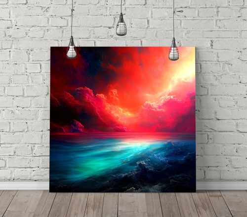 Beautiful red sky - beautiful,