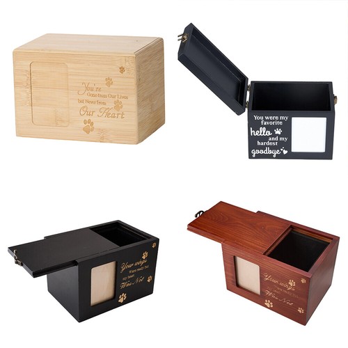 Solid wood wooden pet - solid, memorial