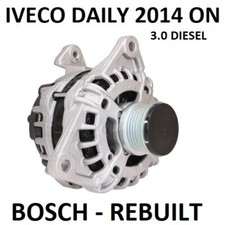 IVECO DAILY 2014 ONWARDS 3.0 DIESEL ALTERNATOR F000BL0777 F000BL0778 BOSCH