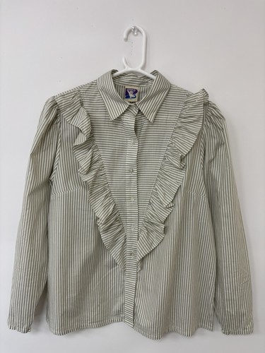 Vintage yessica ruffle blouse - yessica,