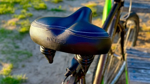 Wide comfort bike seat - comfort,