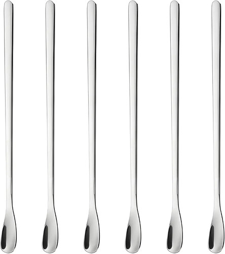 22cm latte spoons stainless - 22cm,