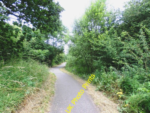 Photo 6x4 old mineral line - photo,