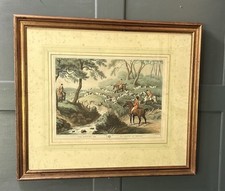 Antique Gilt Framed Hunting