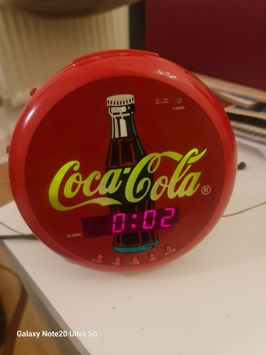 Rare akura cocacola clock - akura,