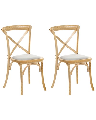 Set chairs lyons wood - 2,