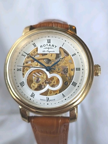 Mens gold pvd rotary les - mens,