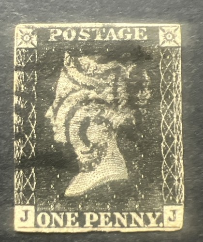 Penny black plate - penny, 6