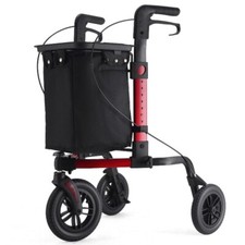 Lightweight  Rollator Folding Mobility Walker , front bag & Plastic Tray-9240R
