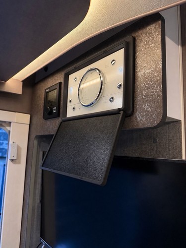 Motorhome control panel cover - control,