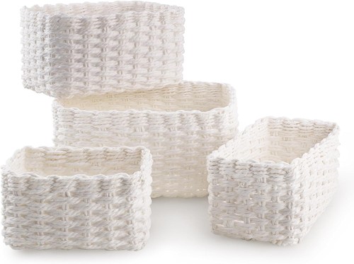 Wicker basket set 4 - basket,,