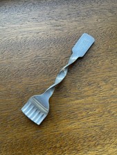 Vintage 1930/40s Nutbrown Aluminium Butter Curler - Barley Twisted Kitchenalia
