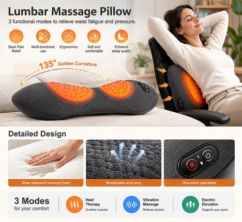 Theraback back massager - theraback, 3-in-1