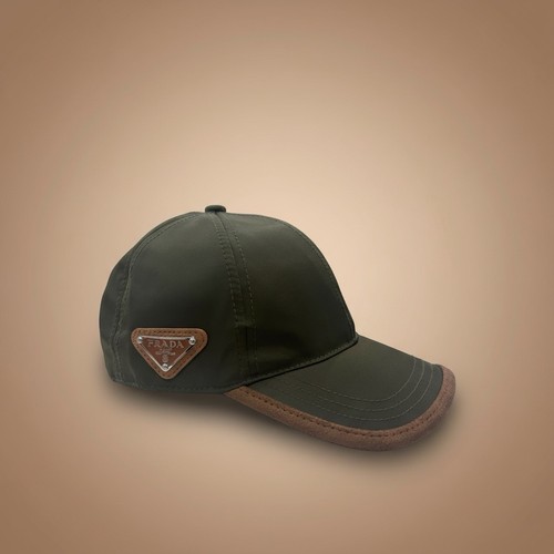 Prada olive green baseball - prada,
