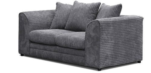 Jumbo cord corner sofa suite - corner,