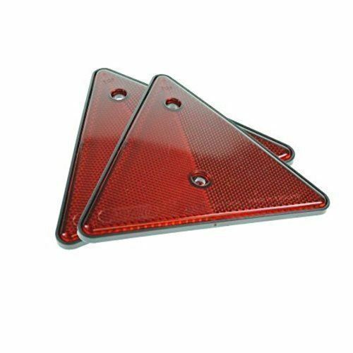 Pair red trailer triangle - pair,