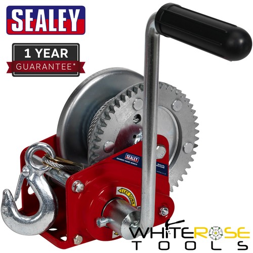 Sealey hand winch geared with - winch,
