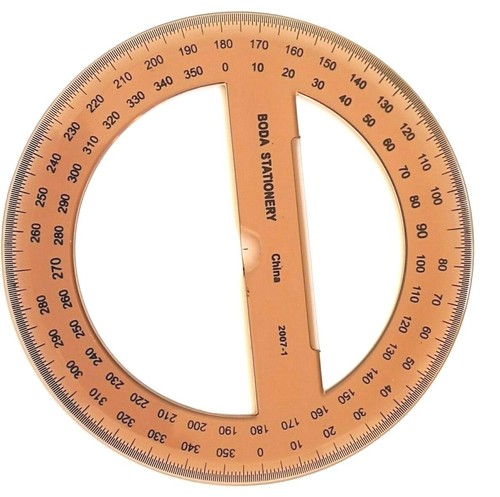 Circular protractor 360 - ,