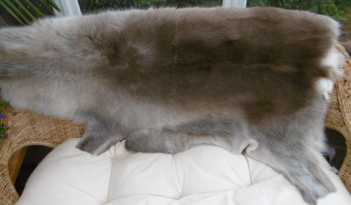 Genuine reindeer skin hide - genuine,