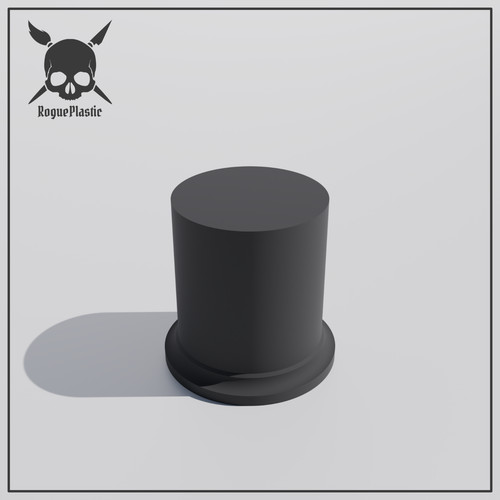 Circle base elevated - base,