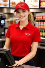 10x Fast Food Uniform Set –
