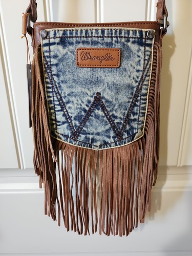 Wrangler fringed crossbody - fringed,
