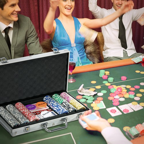 500pc poker set - 500pc,