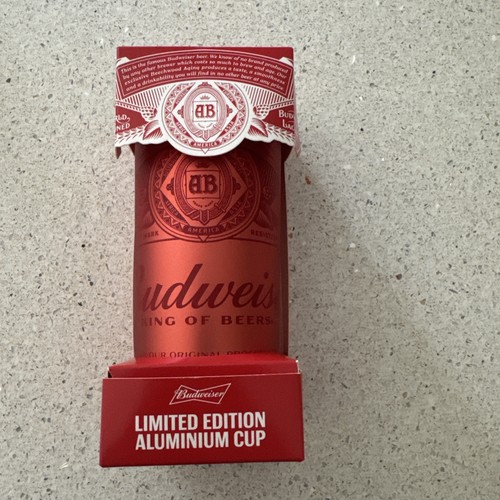 Budweiser aluminium cup - budweiser,