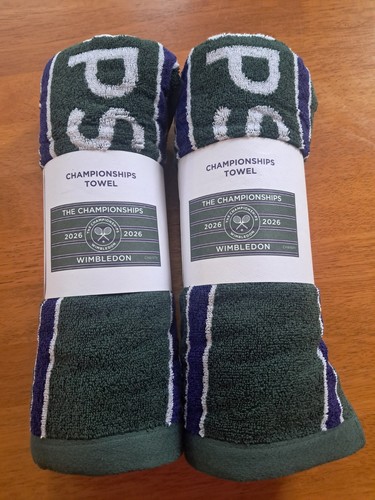 Wimbledon towels mens 2026 - mens, x2