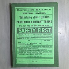 1932 Reprint Southern Railway