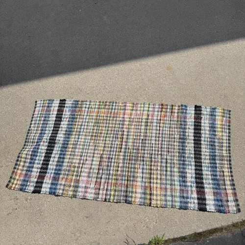 Handwoven colorful rag - handwoven,