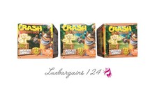 3 x CRASH BANDICOOT Smash Box