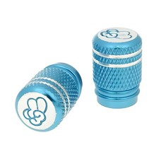Valve Caps Set Peace blue for