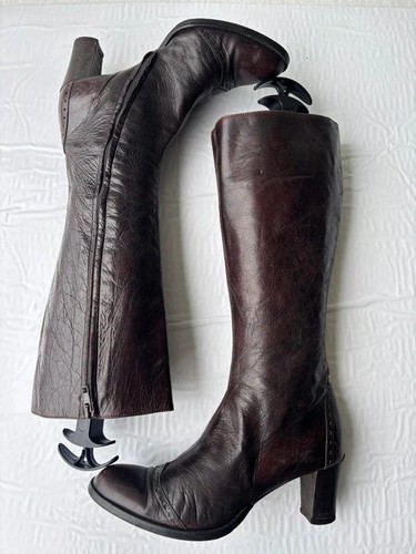 Vintage 2000s heeled knee - , high