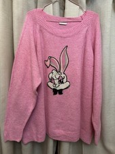 Pink Bunny Rabbit Jumper Size