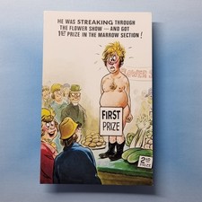 Comic Postcard Flower Show Vicar Streaker Marrow C1975 Bamforth & Co