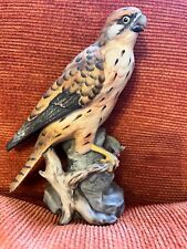 Vintage Maruri Bird Figurine Kestrel,  17cm tall. Great Condition