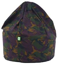Child Size Army Camo Camouflage Bean Bag With Beans By Bean Lazy