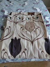 Dunelm Brown Tulip Eyelet
