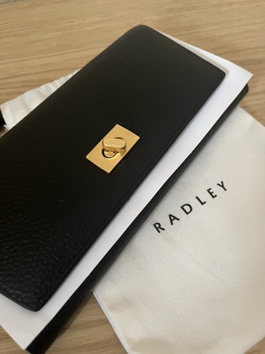 Radley black leather - leather, colebrook