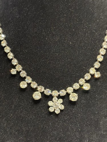 Vintage clear rhinestone - clear,