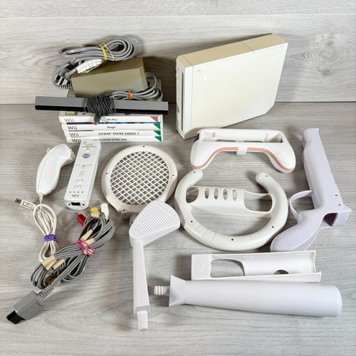 Nintendo wii bundle white - wii,