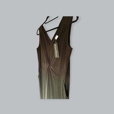 Kim & Co Sleeveless Knot Front