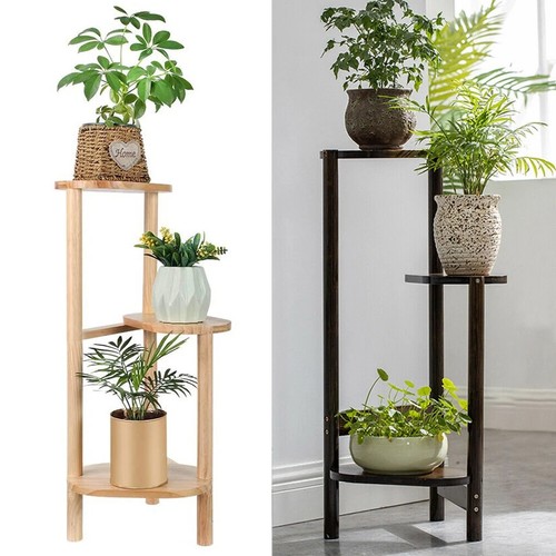 Stylish bamboo plant stand - stylish, 3
