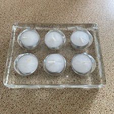 Crate and Barrel Clear Glass