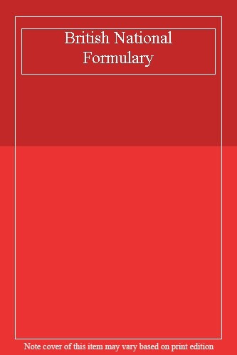 British national formulary - national, formulary-