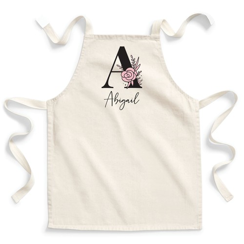Girls personalised apron - girls,