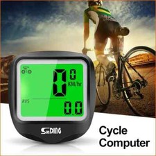 Waterproof Bicycle Speedometer Cycle Bike Meter Computer Speed Odometer Cycling